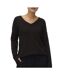 Pull marron femme vero moda crewlefile-1