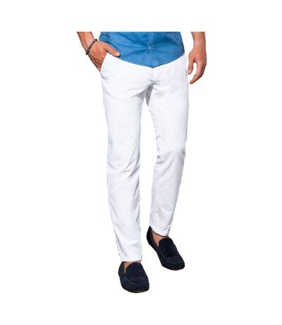 Pantalon chino pour homme Pantalon 894 blanc