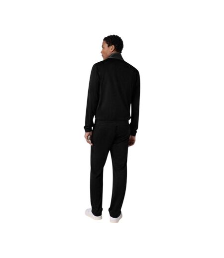 Mens Logo Polyester Tracksuit Black Champion