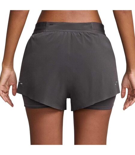 Short De Course Fit Swift Femme Gris Tonnerre Nike