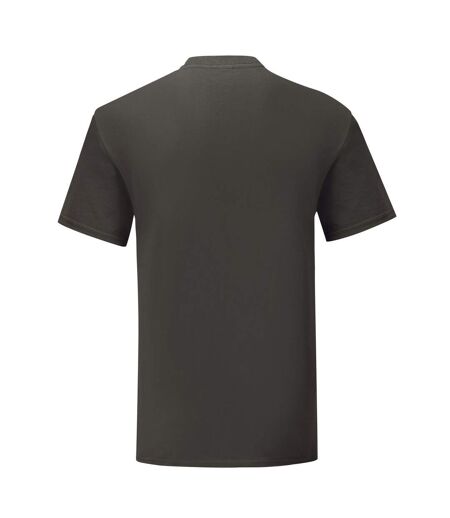 T-shirt Iconic Adulte Graphite Clair Fruit Of The Loom