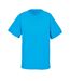 Womens/ladies Legend T-shirt Aqua SOLS-1
