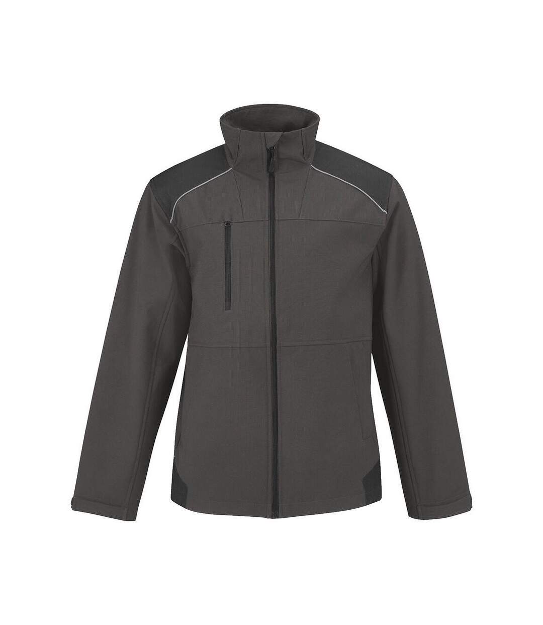 Veste Softshell Shield Pro Homme Gris Foncé B&C-1