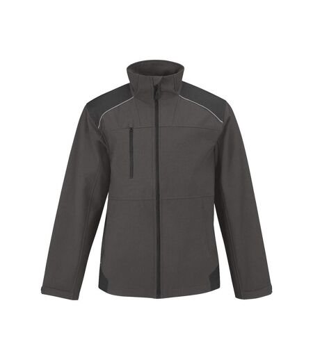 Veste Softshell Shield Pro Homme Gris Foncé B&C
