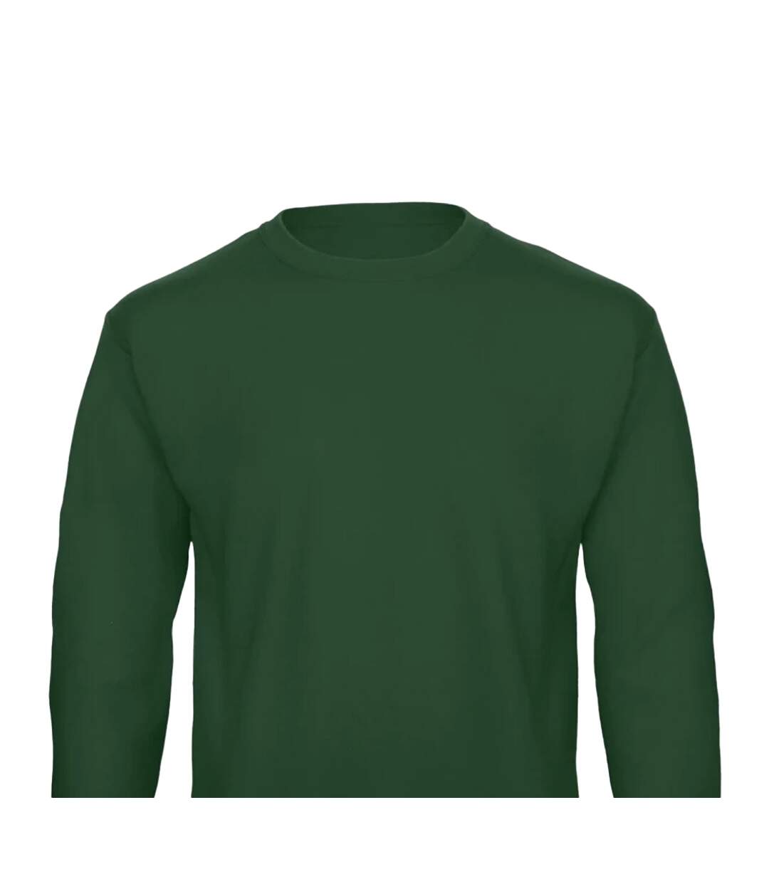 Mens id.202 50/50 sweatshirt bottle green B&C-2