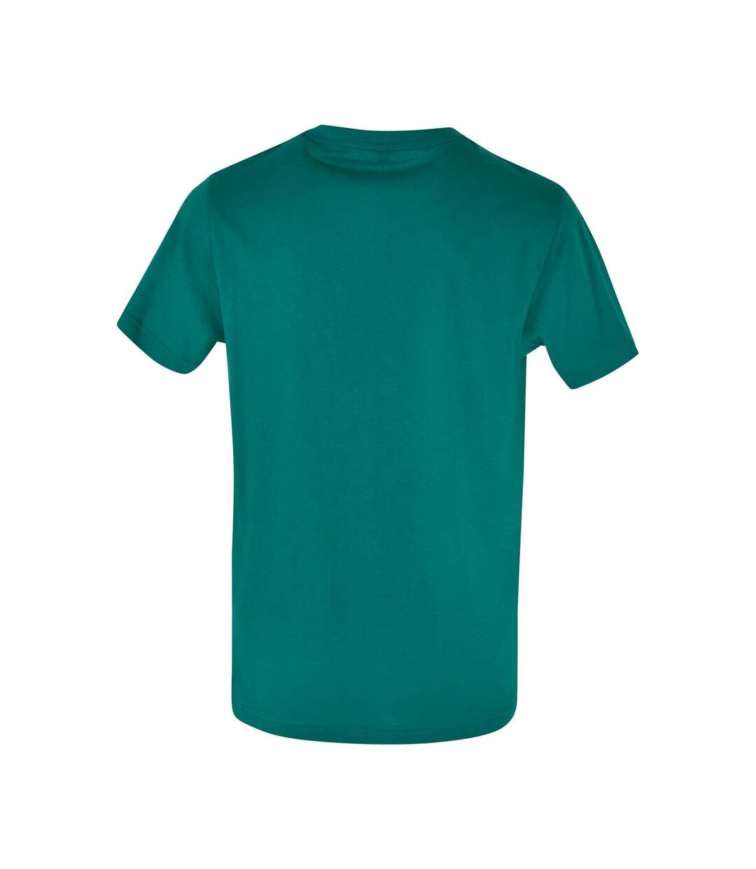T-shirt Basique À Col Rond Pour Hommes Vert Build Your Brand-3