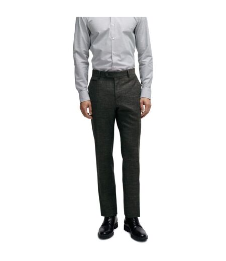 Mens H-genius Slim Trousers Dark Green Boss