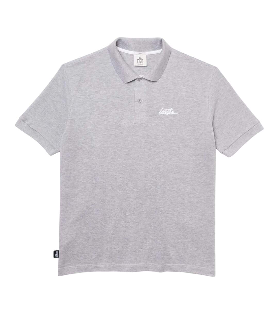 Polo Manches Courtes Live Adulte Gris Lacoste-2