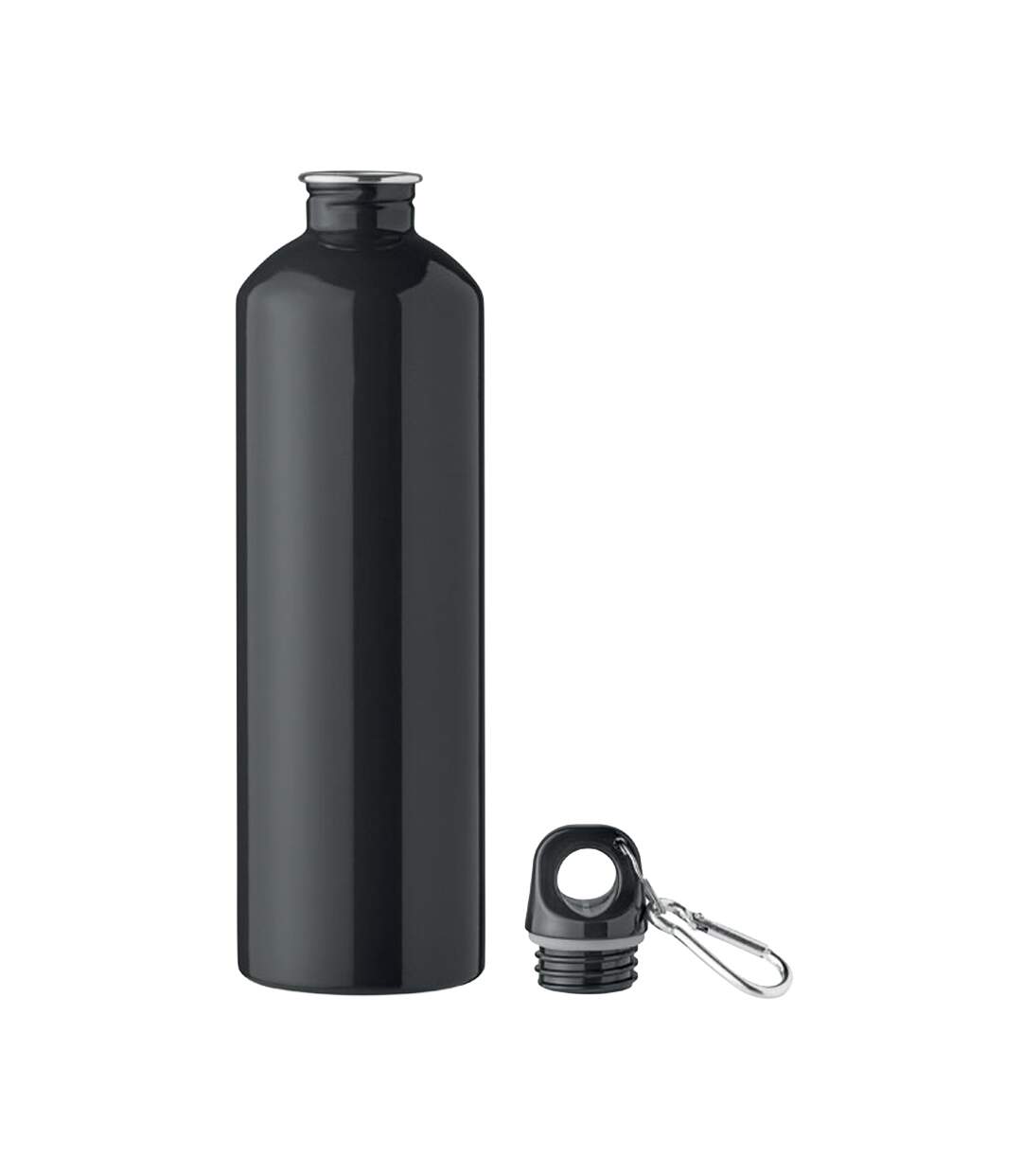 Rebig moss single wall 750ml water bottle one size black MidOcean-2