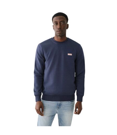 Mens Crew Neck Sweatshirt Dress Blue True Religion