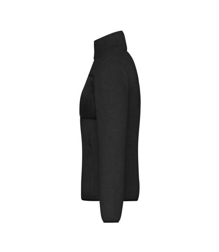 Veste polaire femme noir James and Nicholson