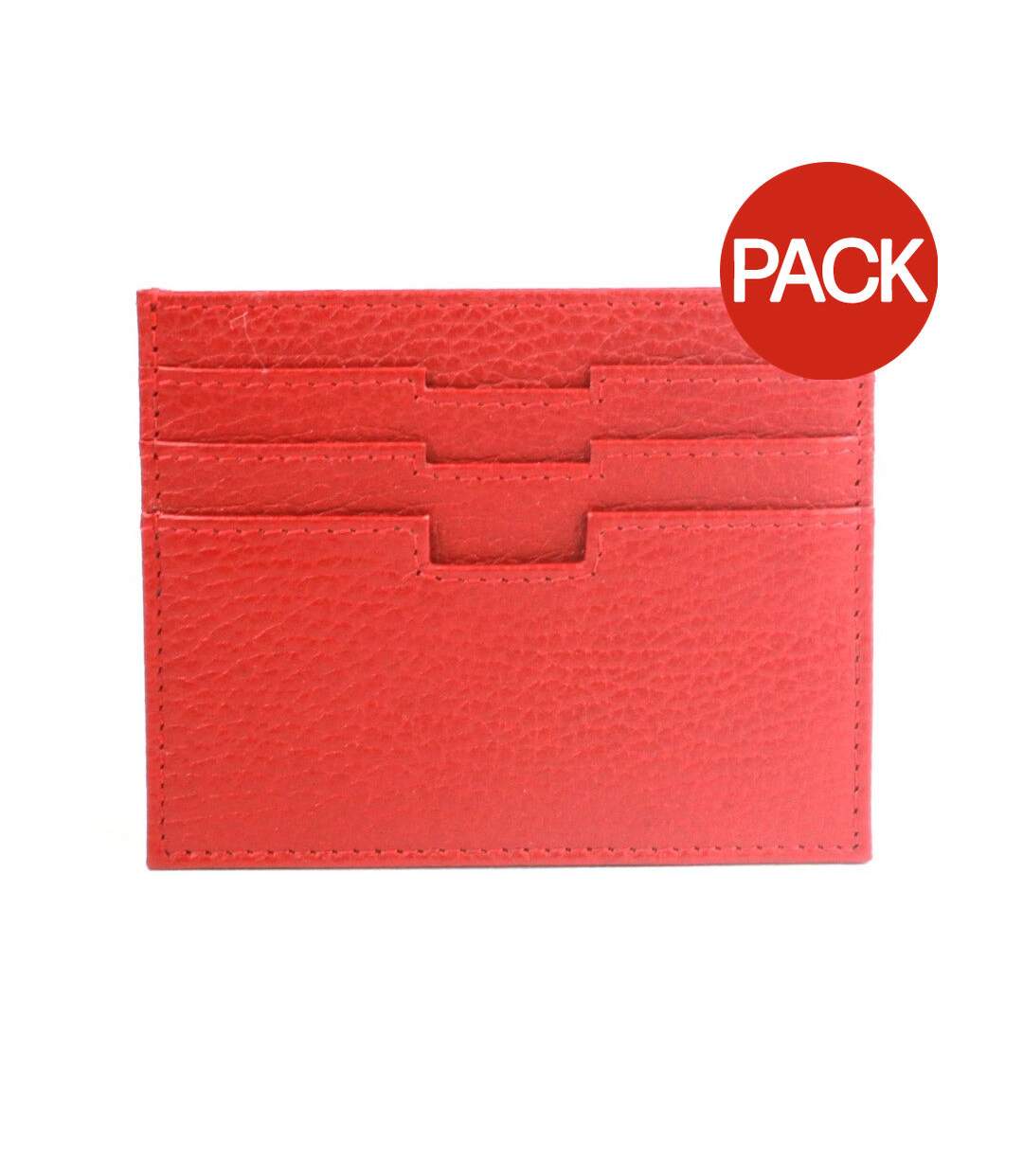 Pack Of 4  Della Leather Purse  One Size Red Eastern Counties Leather-1
