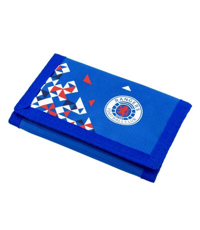 Rangers FC Particle Wallet (Blue/Red/White) (One Size) - UTTA11758