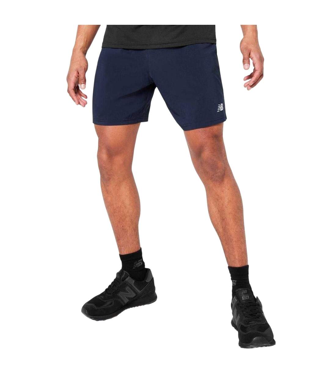 Short De Course Accelerate Homme Bleu Marine New Balance-1