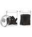 Lot de 2 Boîtes Accessoires Cheveux Anna 19cm Transparent-2