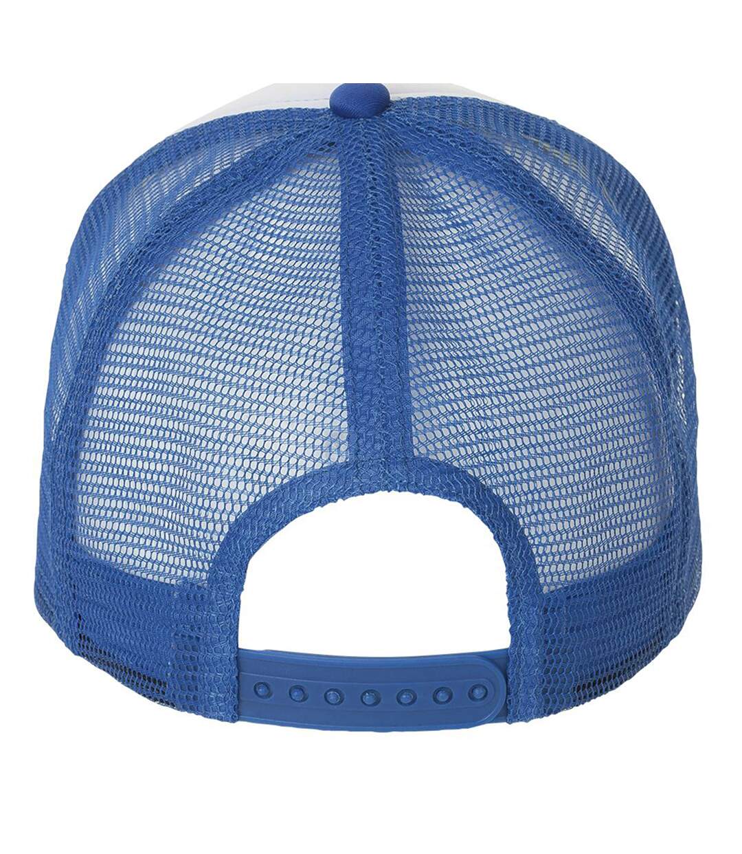 Casquette adulte unisexe blanc/bleu roi SOLS-2