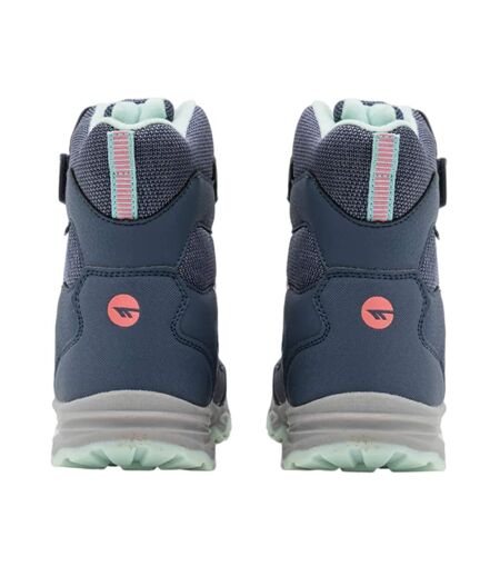 Chaussures Montantes De Marche Motif/style Manchot Enfant Bleu Bleu Clair Rouge Pastèque Hi-Tec