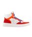 Baskets Homme Blanc Rouge Orange Armani Exchange-3