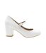 Chaussures mary jane araceli femme blanc Where´s That From-1