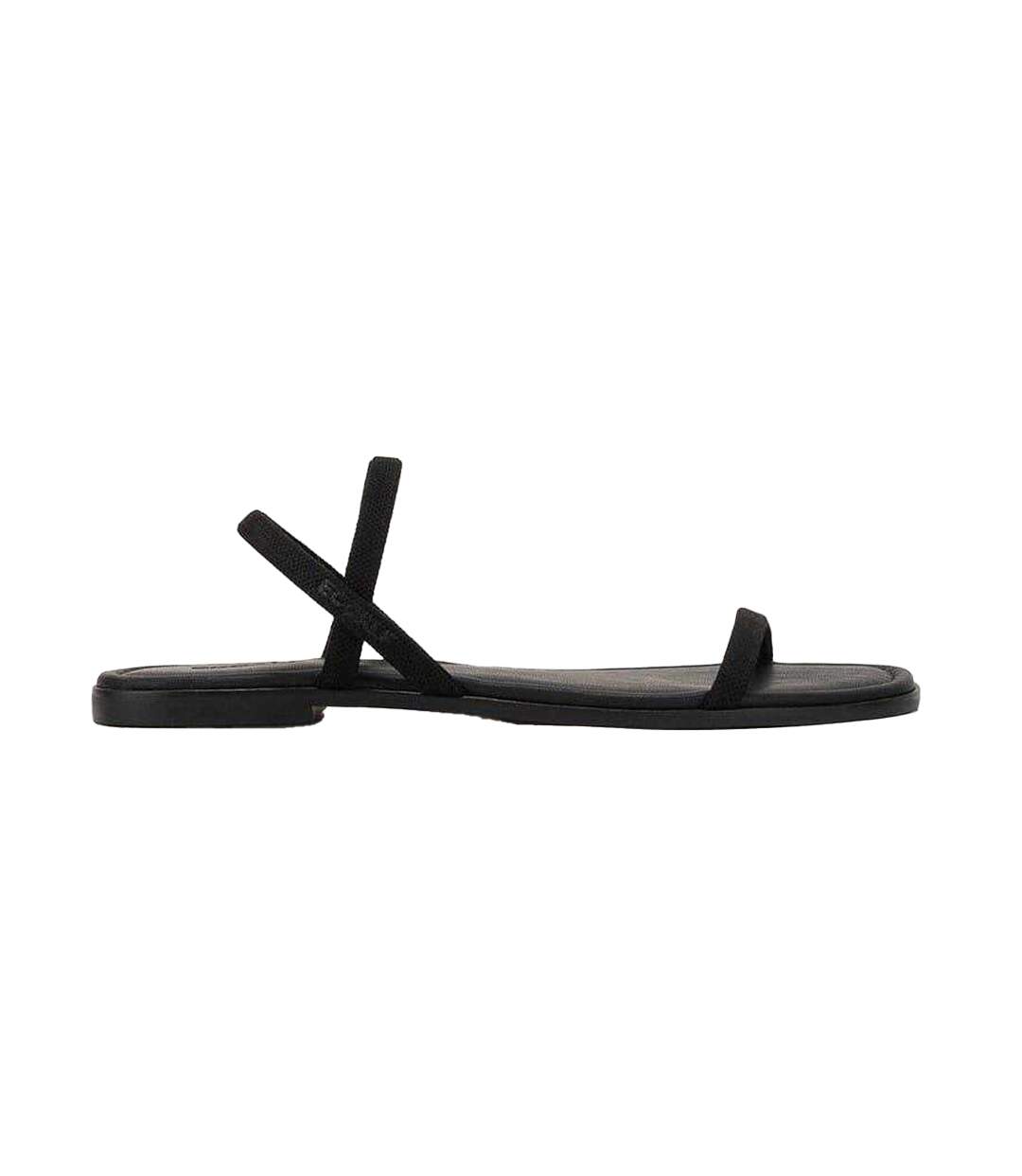 Sandales Delhi Femme Noir Total Ecco-1
