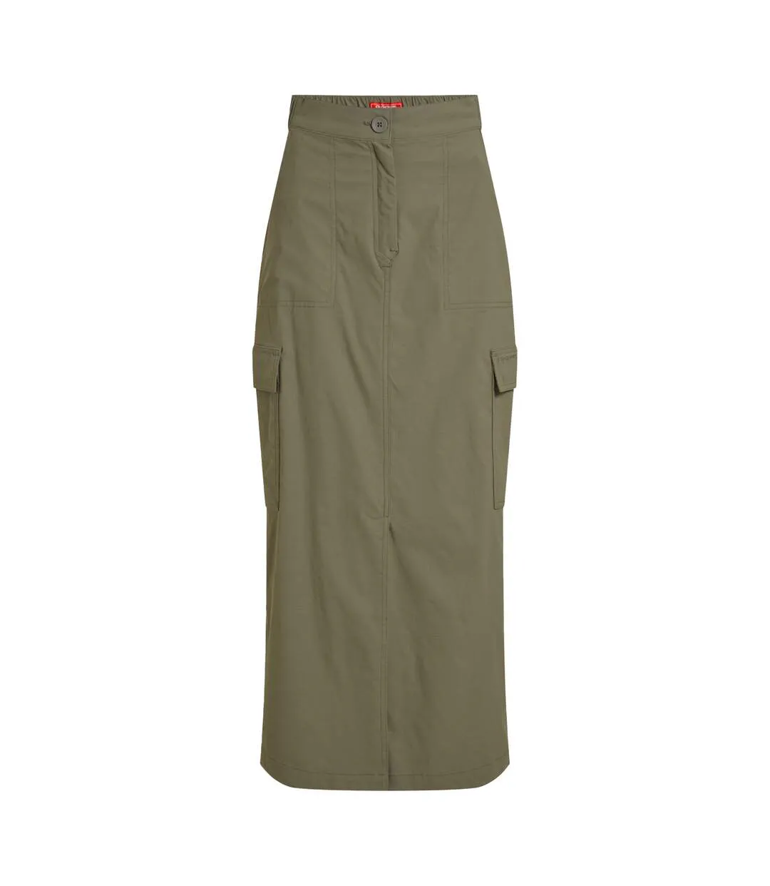 Womens/ladies Pro Nosilife Midi Skirt Wild Olive Craghoppers-2