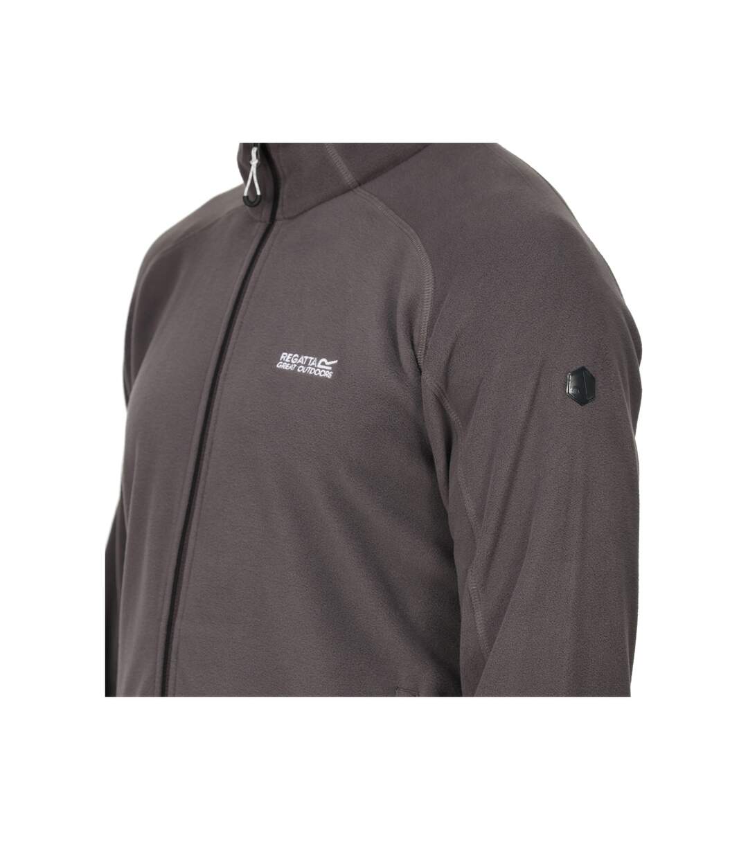 Veste Polaire Hadfield Homme Gris Phoque Regatta-4