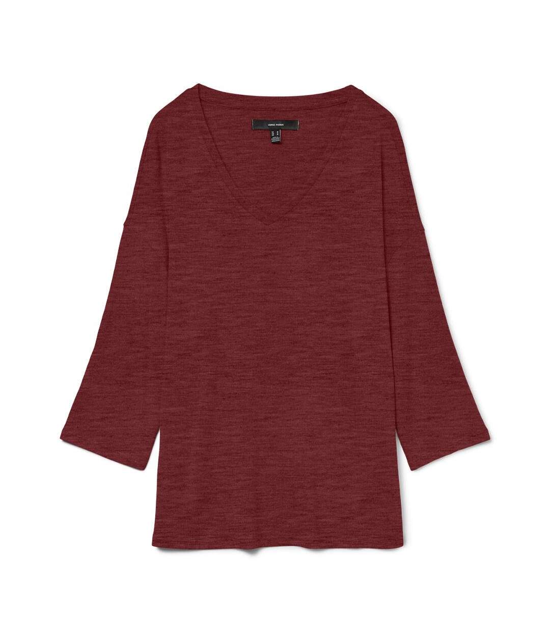 Pull rouge femme vero moda briannas - l-1
