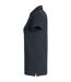 Womens/ladies Premium Stretch Polo Shirt Anthracite Melange Clique-3