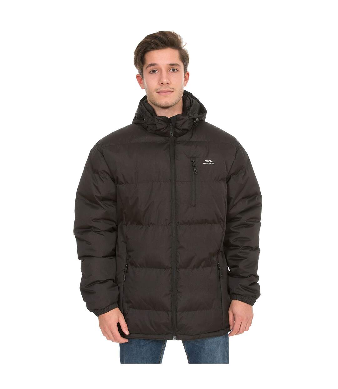 Doudoune Clip Homme Noir Trespass-1