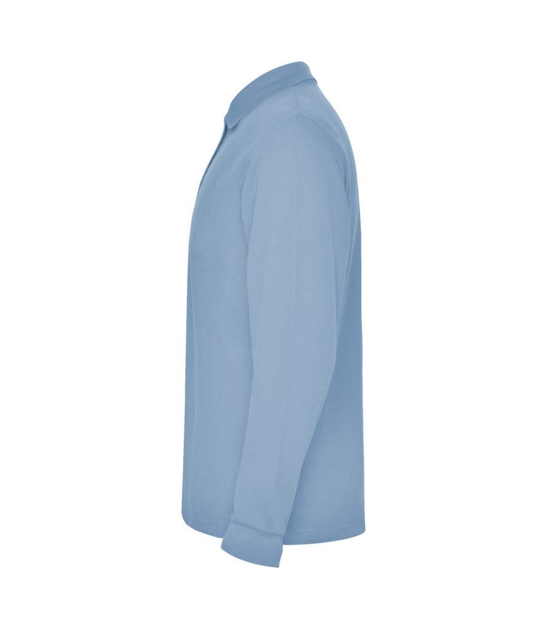 Mens estrella long-sleeved polo shirt sky blue Roly