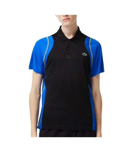 Polo noir/bleu homme lacoste dh5180 - 3xl