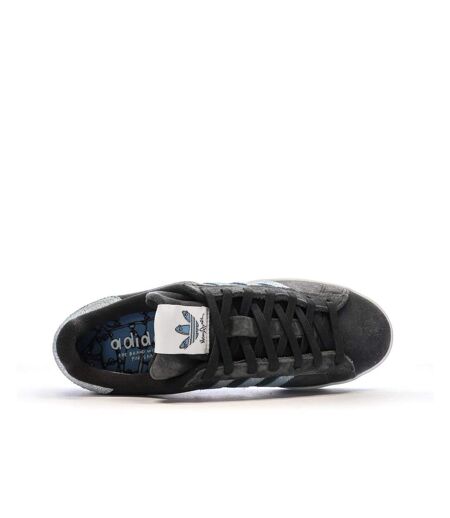 Baskets gris/bleu homme adidas x henry jones campus