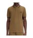 Polo Motif/style Col À Double Rayure Homme Noir Vert Kaki Fred Perry-3
