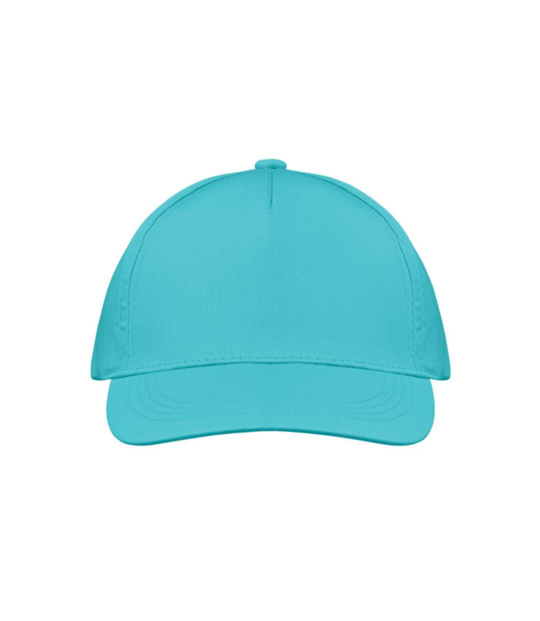 Buzz 5 Panel Baseball Cap Turquoise MidOcean-4