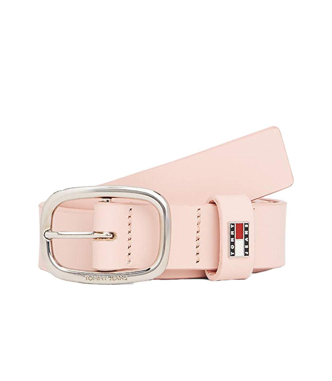 Ceinture rose femme tommy hilfiger oval 3.0-1