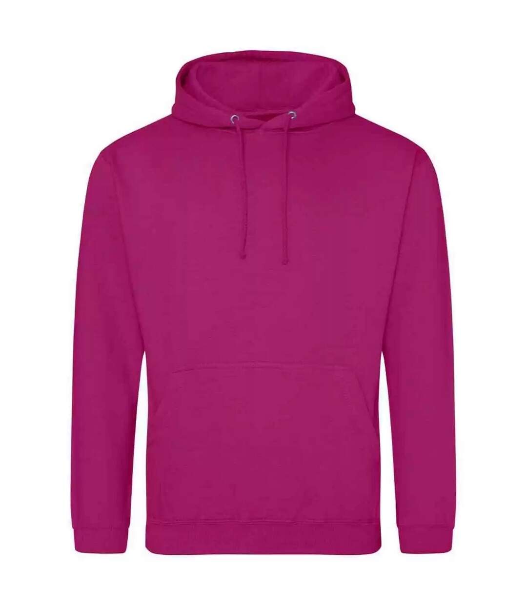 Sweat À Capuche College Adulte Fuchsia Awdis-1