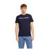 Lot De 3  T-shirts Motif/style Logo Homme Blanc Noir Bleu Marine Jack And Jones-3