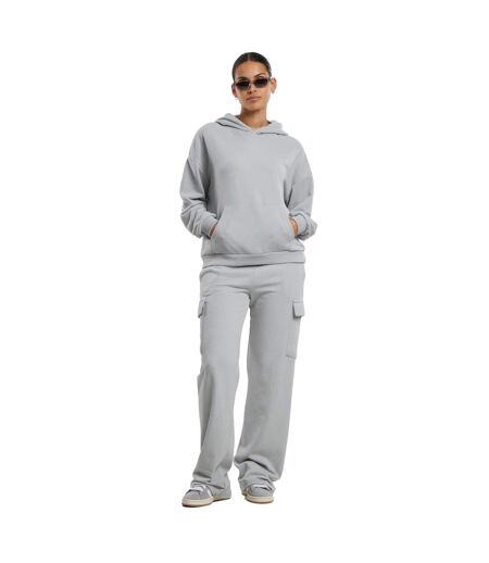 Sweat À Capuche Femme Gris Pâle Urban Classics
