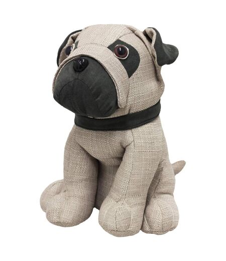 Pug doorstop one size multicoloured Riva Home