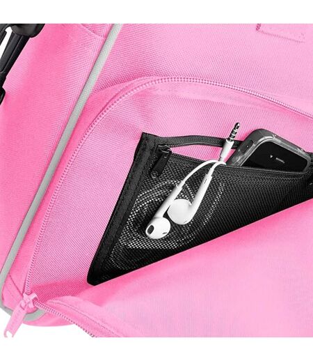 Bagbase Compact Junior Dance Messenger Bag (15 Liters) (Pack of 2) (Classic Pink/Light Grey) (One Size) - UTBC4343