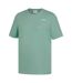 T-shirt Motif/style Logo 3d Homme Vert Clair Slazenger-3