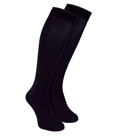 Mens Knee High Bamboo Socks | Sock Snob | 2 Pair Multipack | Breathable | Moisture Wicking