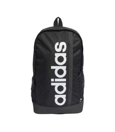 Linear Backpack One Size Black White Print Adidas