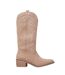 Bottes De Cowboy Desert Femme Beige Where's That From-3