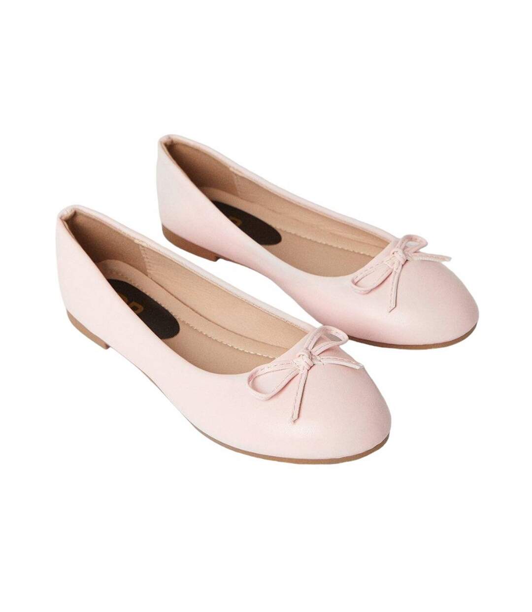 Womens ladies penelope bow ballet shoes blush Dorothy Perkins