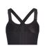 Womens/ladies Tlrd Impact Sports Bra Black White Adidas-3