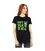 Disney Womens/Ladies Inside Out Dont Talk To Me Cotton Boyfriend T-Shirt (Noir) - UTBI48873-2