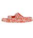 Womens/ladies appledore printed pool sliders tango red Weird Fish-2