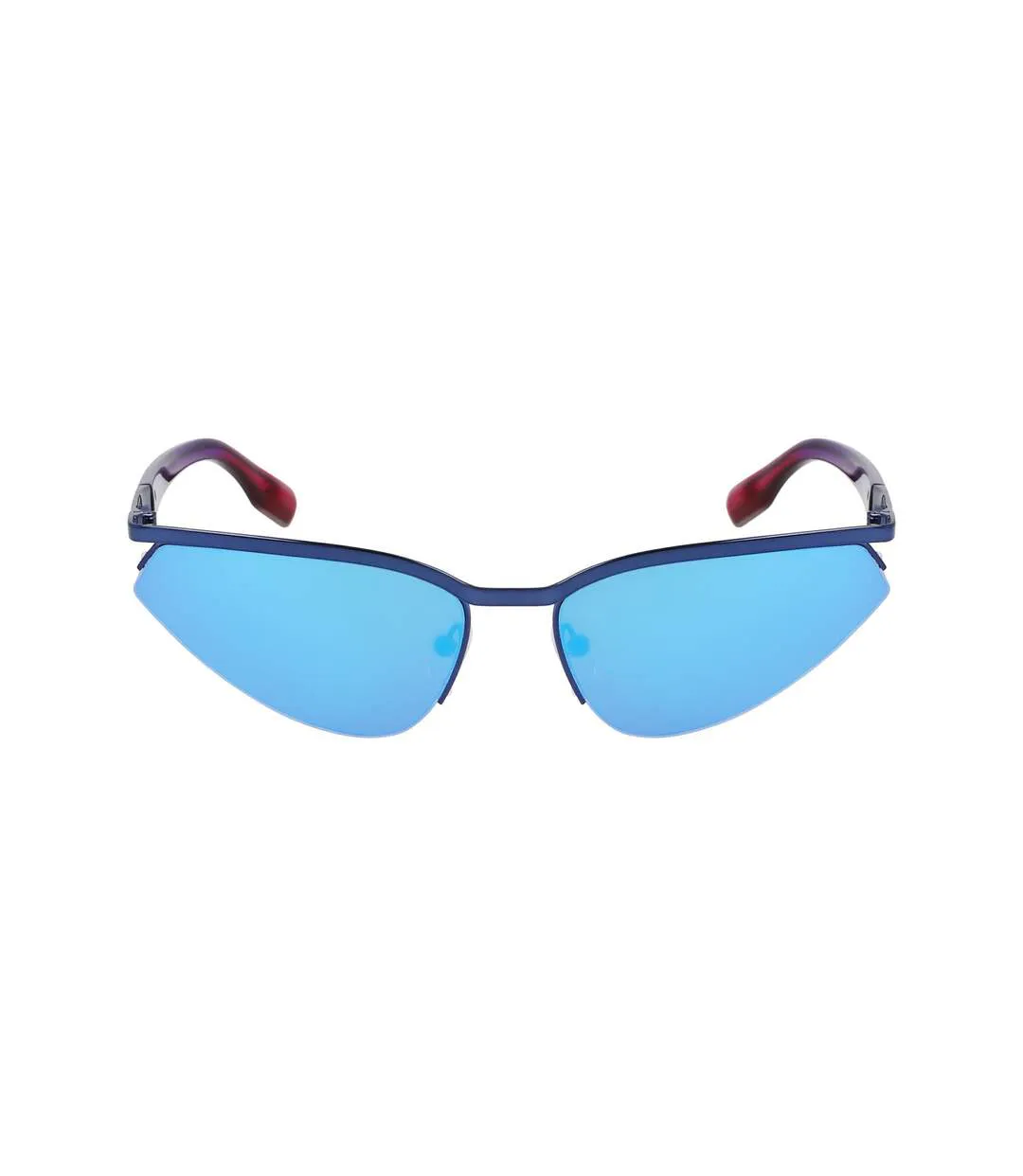 Lunettes De Soleil Motif/style Miroir Adulte Taille Unique Bleu Foncé Karl Lagerfeld-1