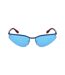 Lunettes De Soleil Motif/style Miroir Adulte Taille Unique Bleu Foncé Karl Lagerfeld-1